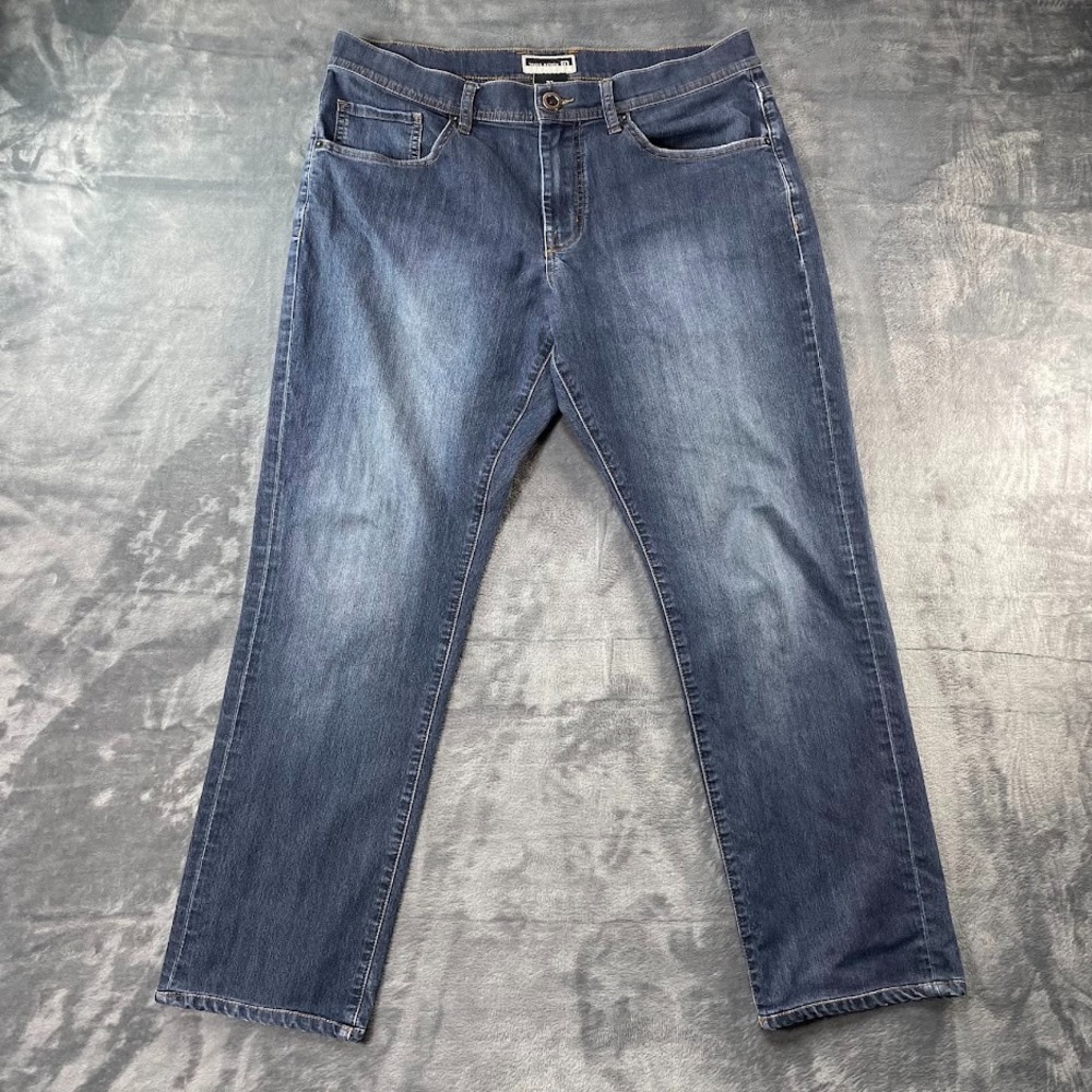 Travis Mathew Legacy Featherweight Blue Jeans Mens 32 Fits 34x29 Stretch Golf
